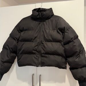 Perfect Short Black Puffer Jacket